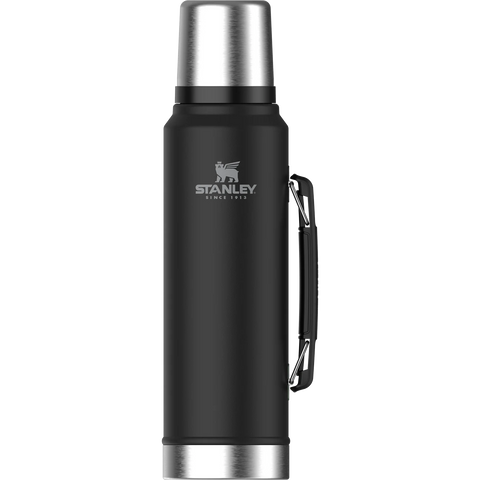 Stanley The Legendary Classic Bottle 1.0L / 1.1QT - Matte Black Pebble