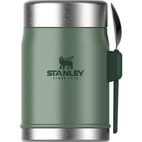 Stanley The Legendary Food Jar + Spork .4L / 14oz - Hammertone Green
