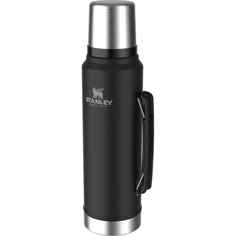 Stanley The Legendary Classic Bottle 1.0L / 1.1QT - Matte Black Pebble