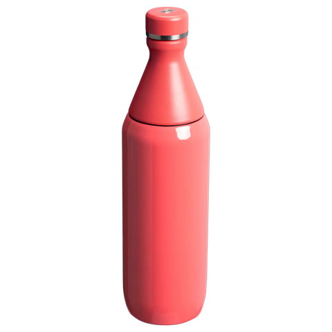 Stanley The All Day Slim Bottle  0.6L / 20oz - Hot Coral Gloss