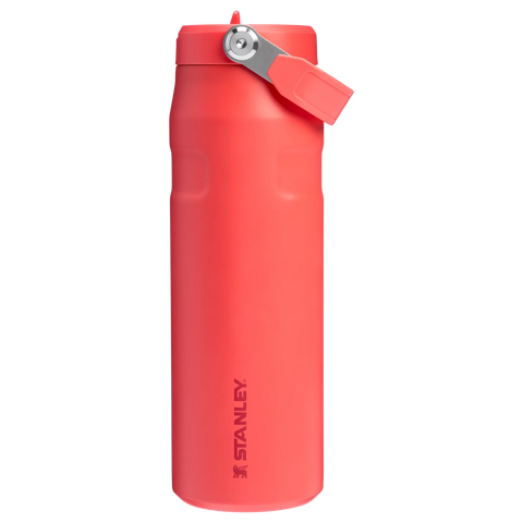 Stanley The IceFlow™ Bottle Flip Straw 2.0 0.7L / 24oz - Hot Coral