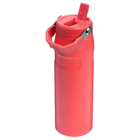 Stanley The IceFlow™ Bottle Flip Straw 2.0 0.7L / 24oz - Hot Coral