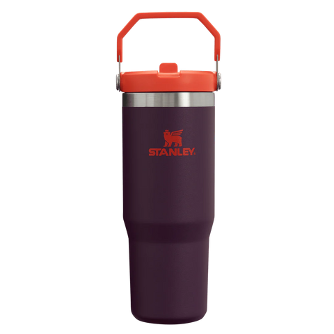 Stanley The Iceflow Flip Straw Tumbler Pipetli Termos Plum 30 OZ - 0.89L