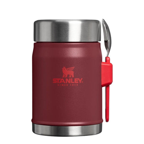 Stanley The Legendary Food Jar + Spork 0.4L / 14oz Cranberry Termos